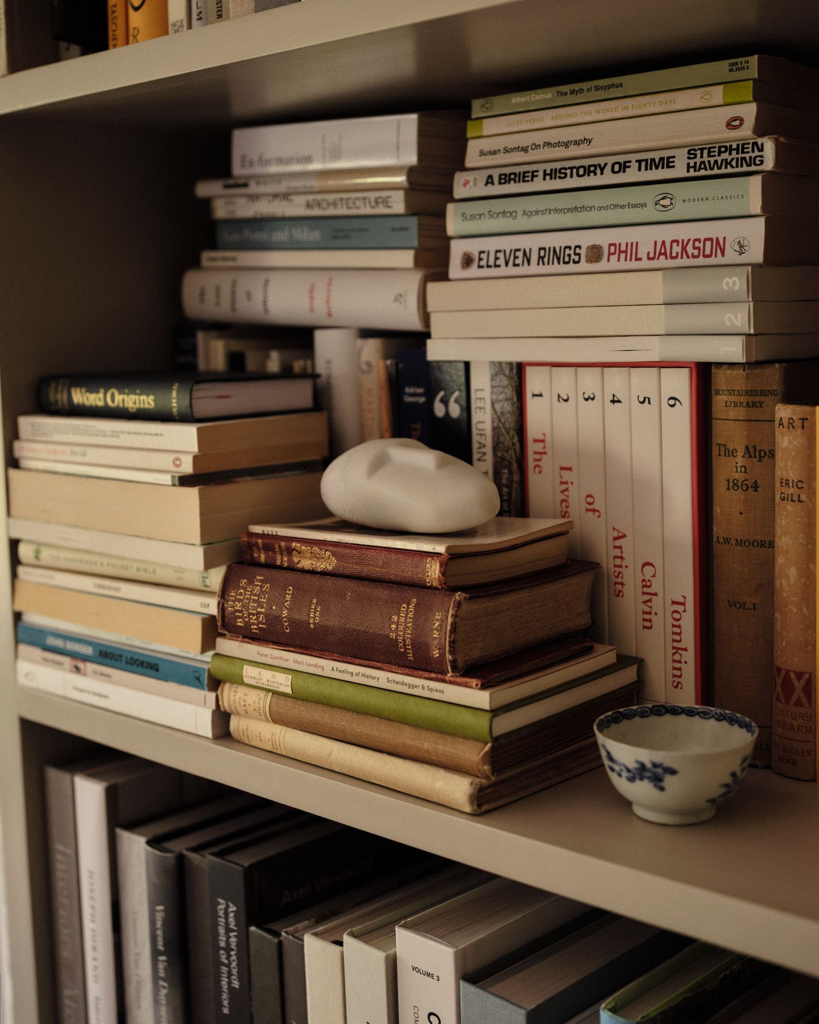 ‘Probably my favourite objects are my art and my books  predictable given what I do  but theyre what I collect and what...