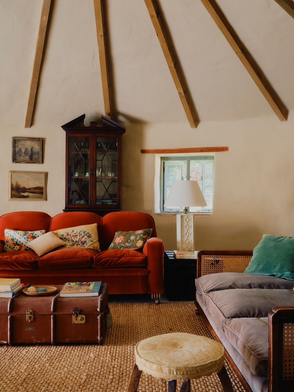 The side lamps are from a friend of Jonnys who has a shop in Clifton Village called Indira Rose with OKA lampshades. The...