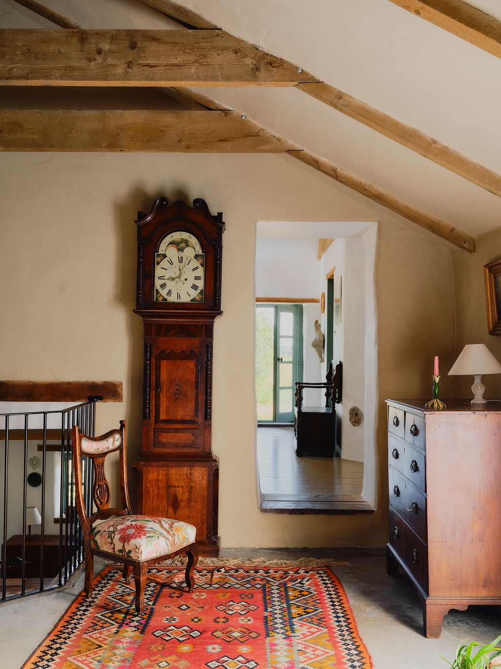 The grandfather clock in the roundhouse was in Hannahs familys farmhouse growing up so it holds a lot of special...