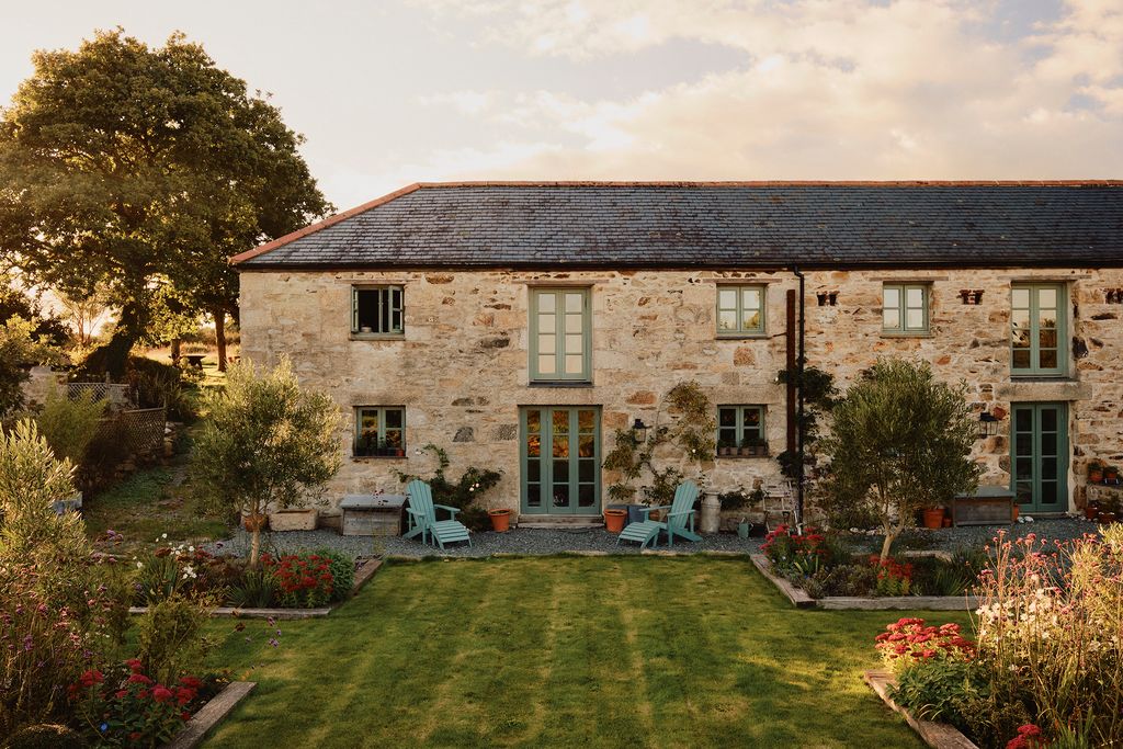 Garden debris is added to the raised beds which turns into compost. Every single plant and tree pictured was planted by...