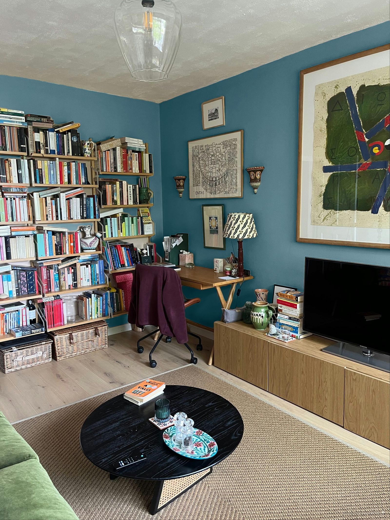 Stone Blue by Farrow amp Ball as visualised by the brand's own tool