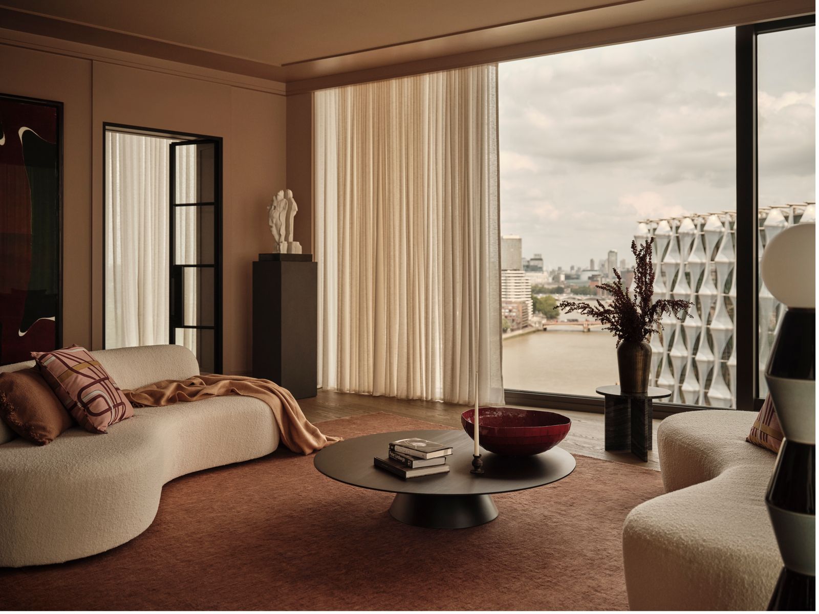 This earthy London penthouse blends Italian flair with English charm