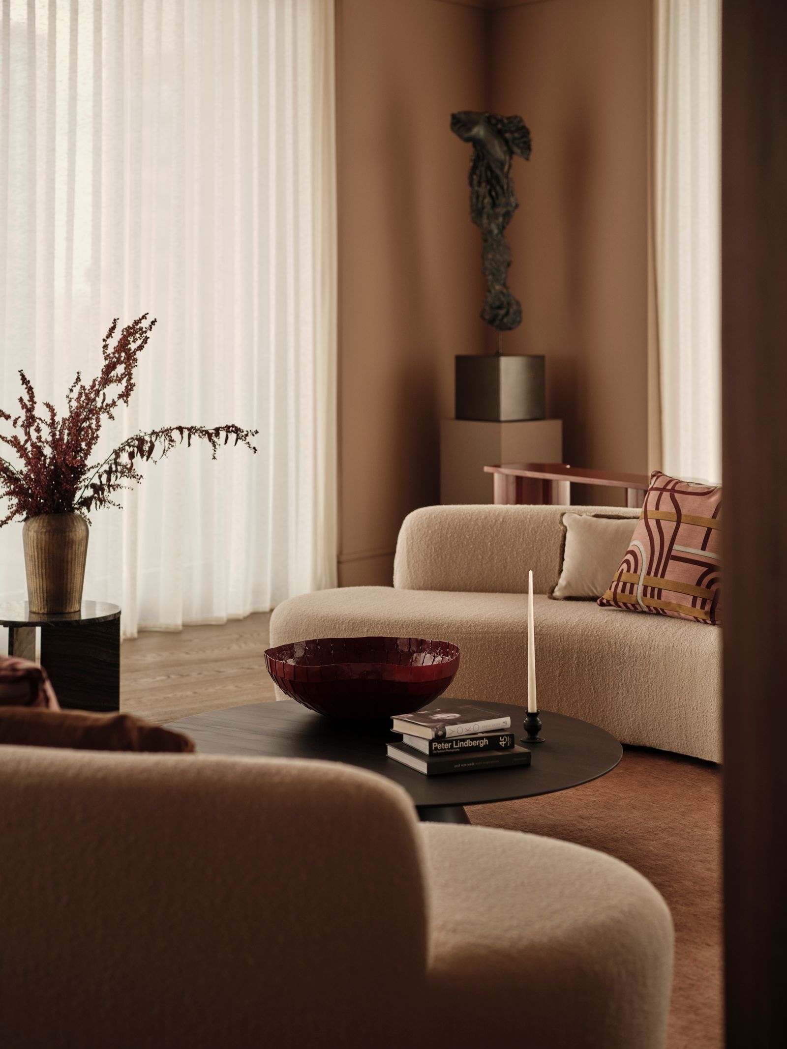 This earthy London penthouse blends Italian flair with English charm