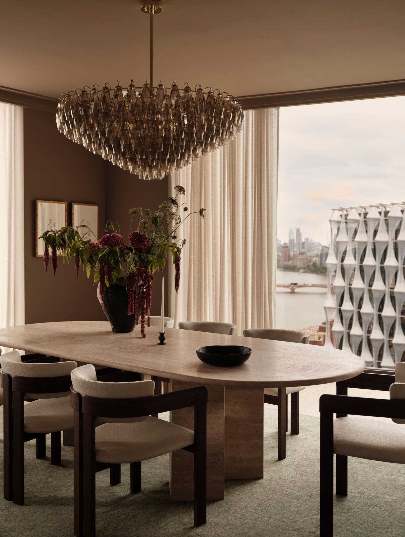 This earthy London penthouse blends Italian flair with English charm