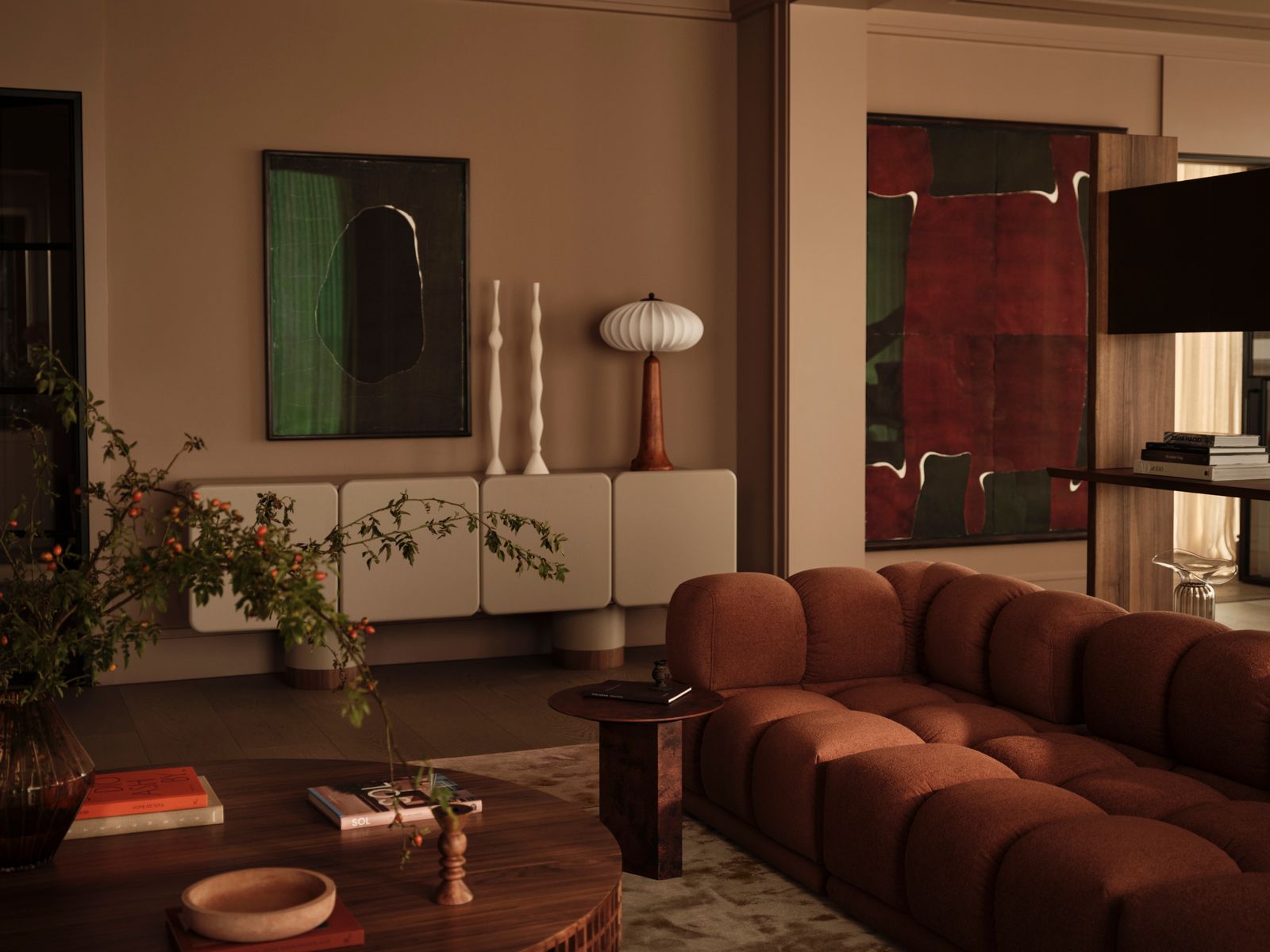 This earthy London penthouse blends Italian flair with English charm