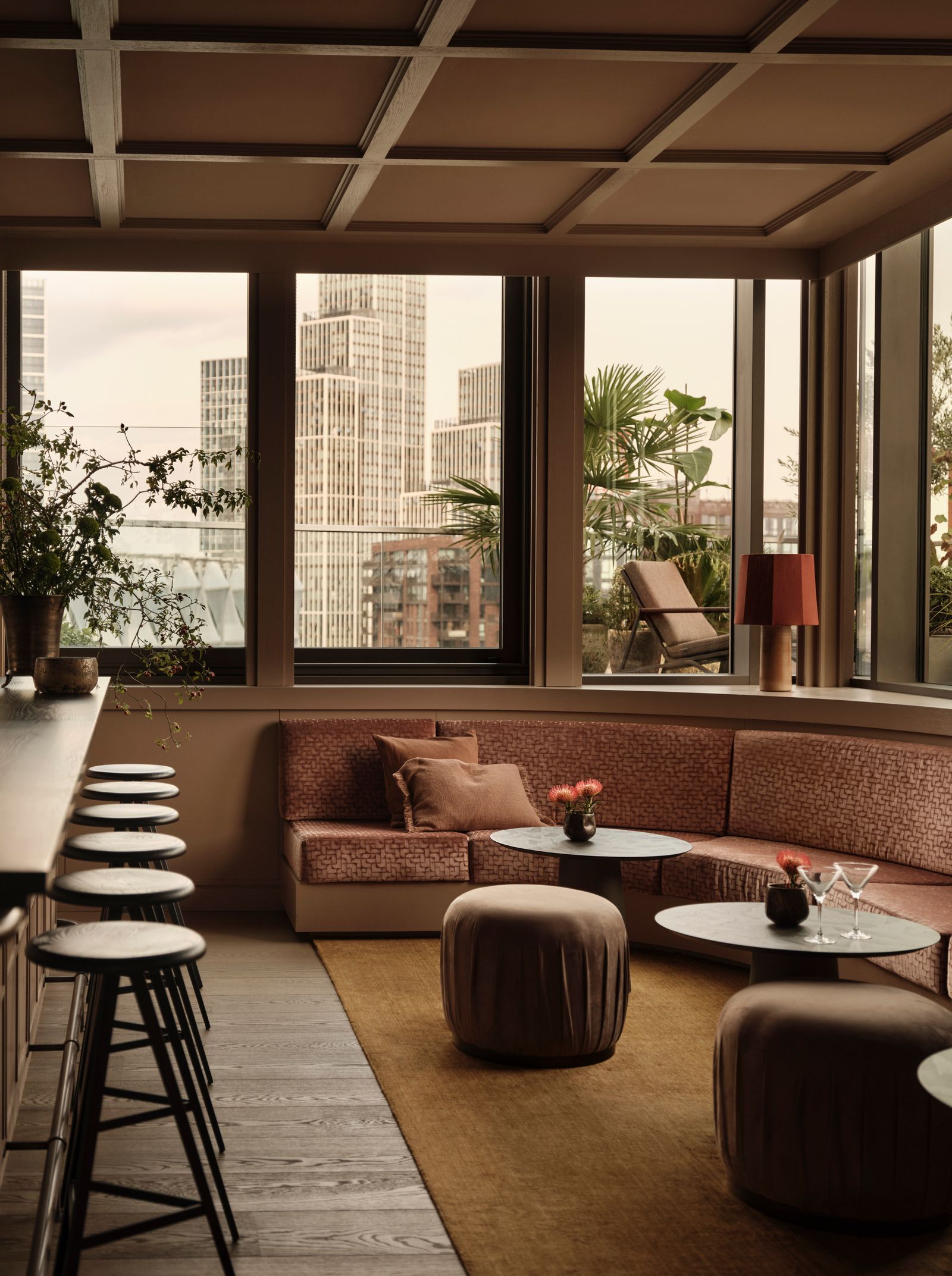 This earthy London penthouse blends Italian flair with English charm