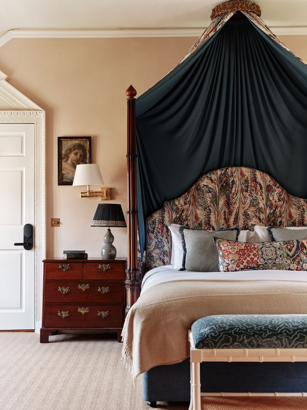 One of Penicuik Houses 16 bedrooms.