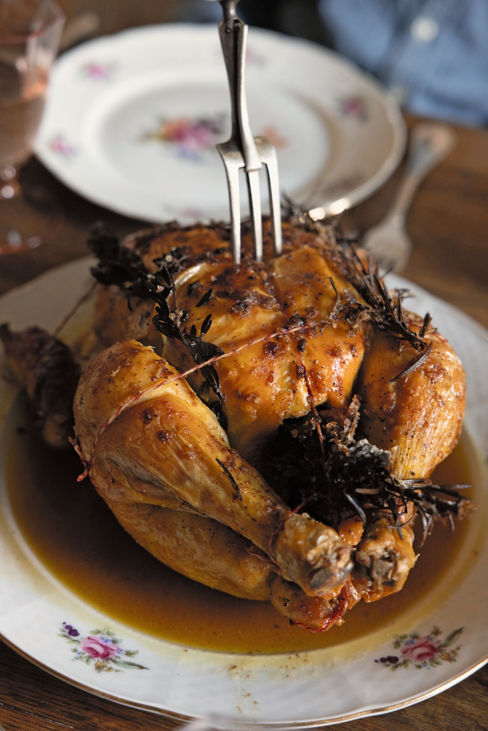 Mimi Thorissons favourite Christmas recipes from her new cookbook A kitchen in Italy Roast chicken with Marsala gravy