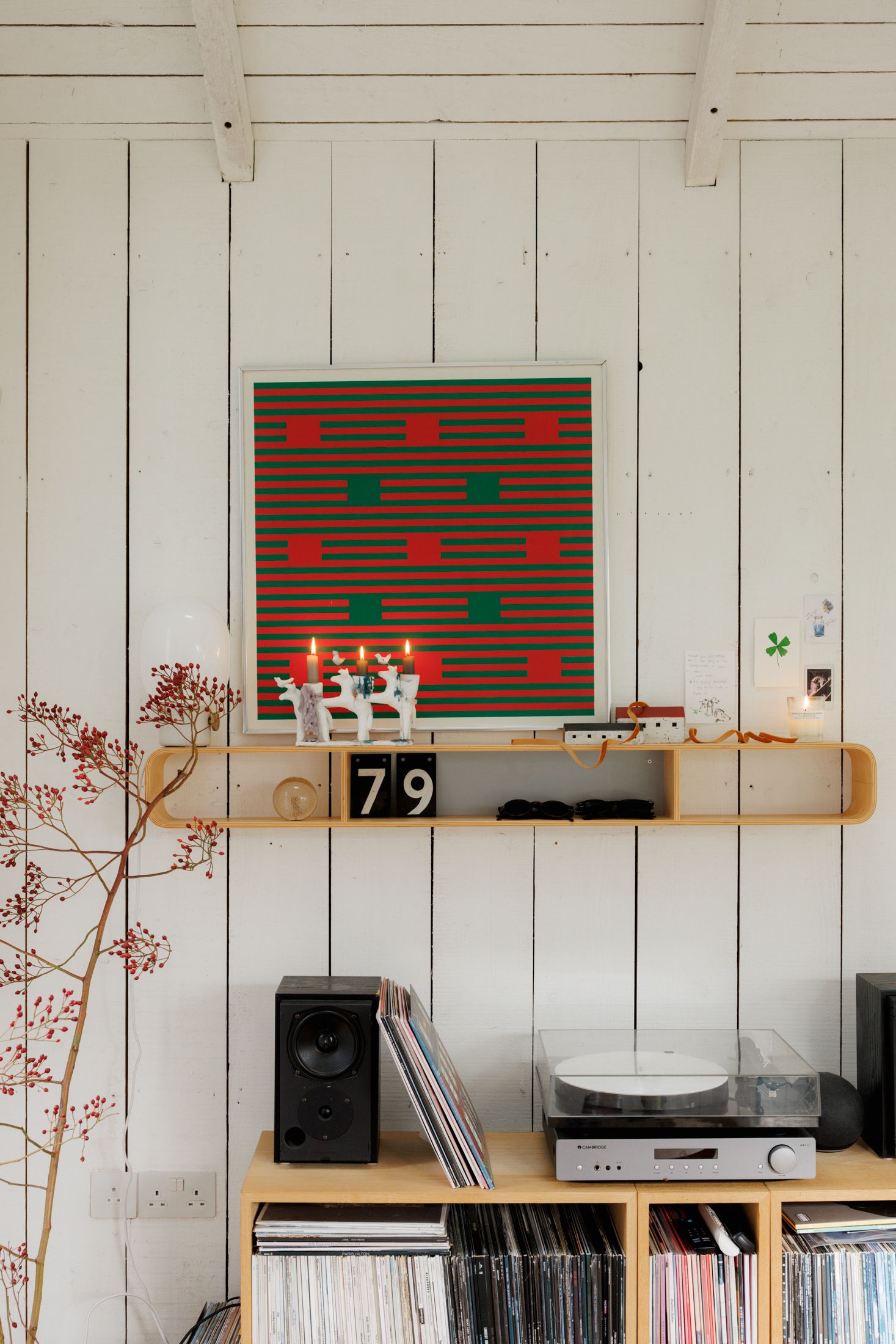 Image may contain Indoors Interior Design Electronics Speaker Wood Panels Computer Hardware Hardware and Monitor