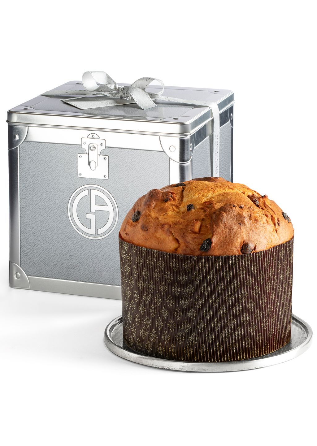 Scotola in latta e panettone
