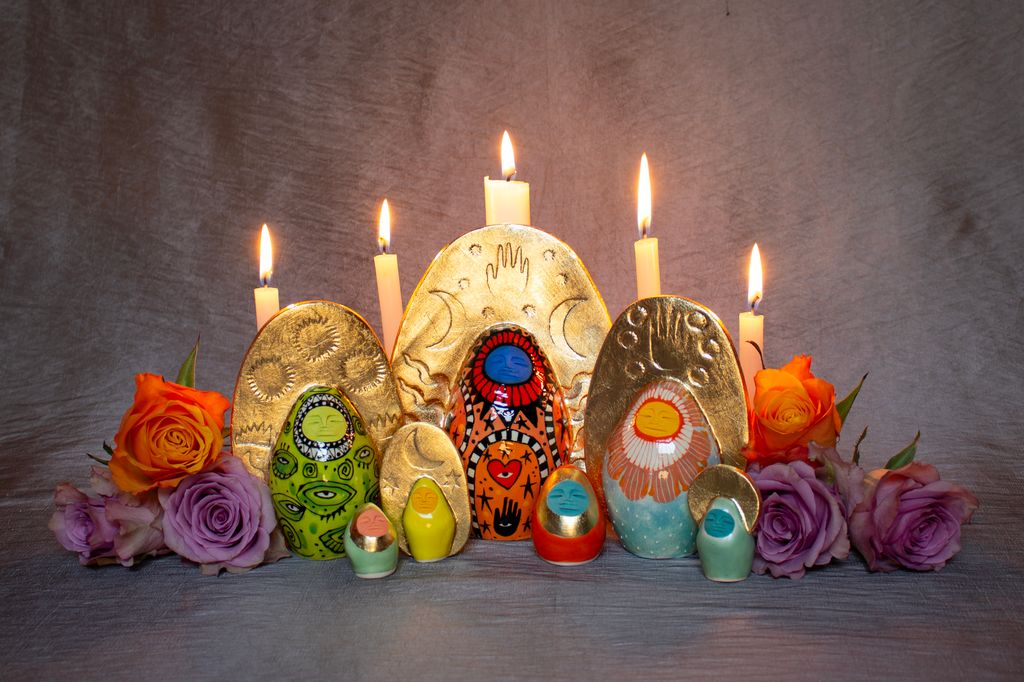 Image may contain Candle Art and Handicraft