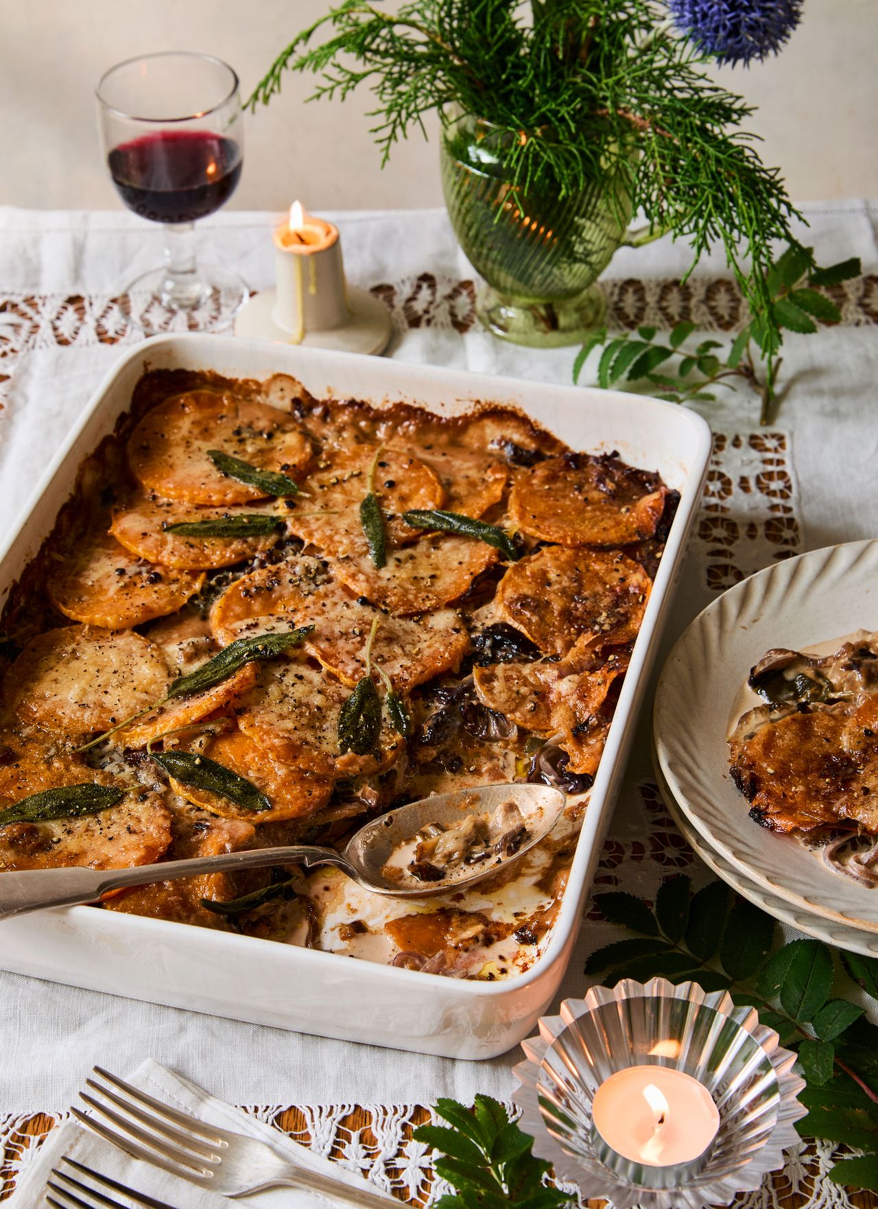 Image may contain Food Food Presentation and Candle