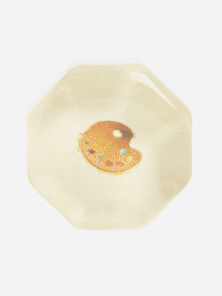 Image may contain: Food, Meal, Art, Porcelain, Pottery, Dish, Plate, Bowl, Soup Bowl, Accessories, and Jewelry